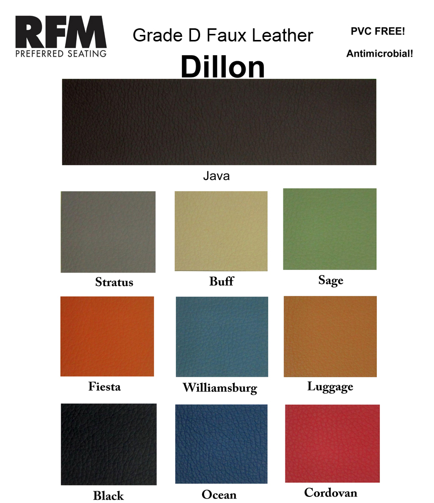 Grade D Faux Leather Dillon